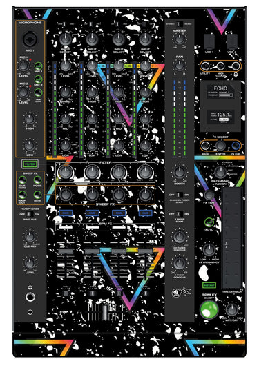 Denon DJ X 1800 Skin Minimal Rainbow